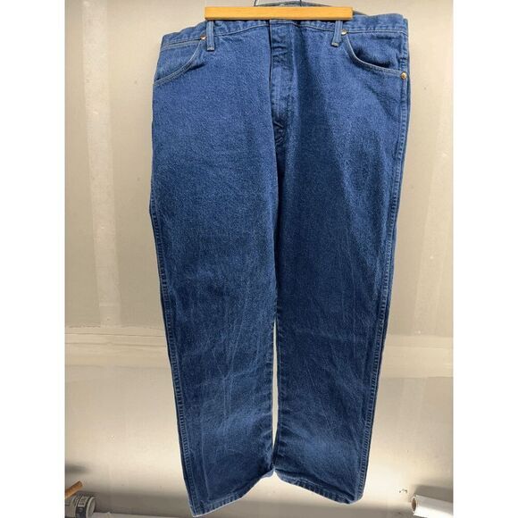 Vintage Wrangler Jeans Mens 42x30 Blue Cowboy Cut Pro-Rodeo Competition 13MWZ - Picture 1 of 6